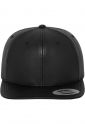 Full Synthetic Leather Snapback