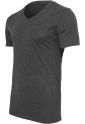 Light T-Shirt V-Neck charcoal S