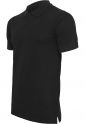 Polo Piqué Shirt black XXL