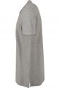 Polo Piqué Shirt heather grey XXL