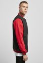 Sweat College Jacket blk/red 3XL