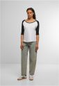 Ladies 3/4 Contrast Raglan Tee