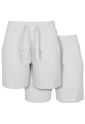 Ladies Terry Shorts 2-Pack