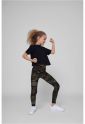 Girls Cropped Jersey Tee