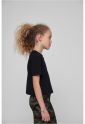 Girls Cropped Jersey Tee