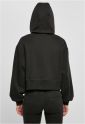 Ladies Short Oversized Zip Jacket
