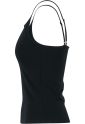 Ladies Stretch Jersey Short Slim Top
