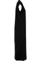 Ladies Sorona® Long Extended Shoulder Dress