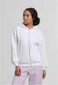 Ladies Loose Fit Zip Hoody