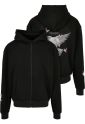Doves Oversize Zip Hoodie
