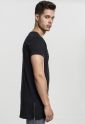 Long Shaped Side Zip Tee