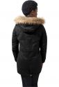 Ladies Sherpa Lined Peached Parka