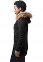Ladies Sherpa Lined Peached Parka
