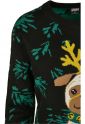Ladies Pug Christmas Sweater
