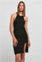 Ladies Rib Knit Neckholder Dress
