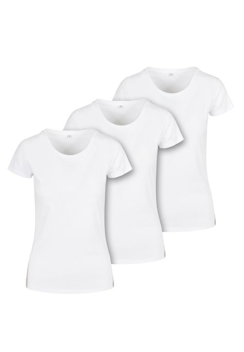 Ladies Basic Tee 3-Pack