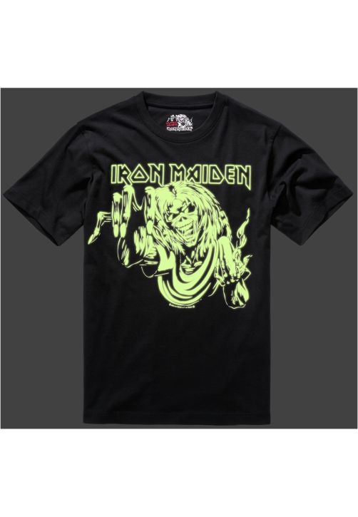 Iron Maiden Tee Shirt Design 3 ( glow in the dark pigment)