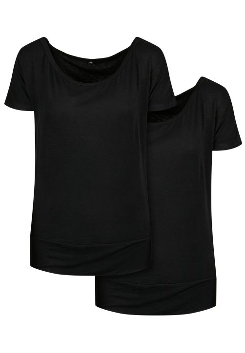 Ladies Viscose Tee 2-Pack