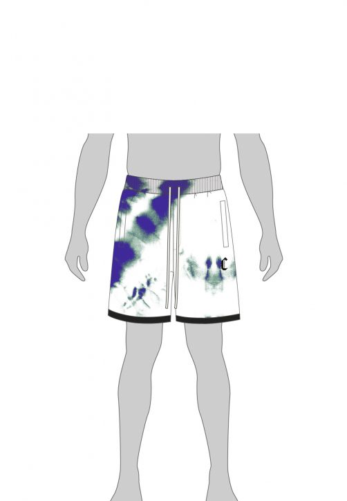 CSBL Meaning Of Life Tie Dye Sweat Shorts