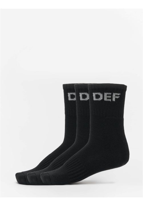 DEF 3-Pack Socks White