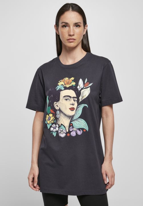 Ladies Frida Kahlo Flower Tee