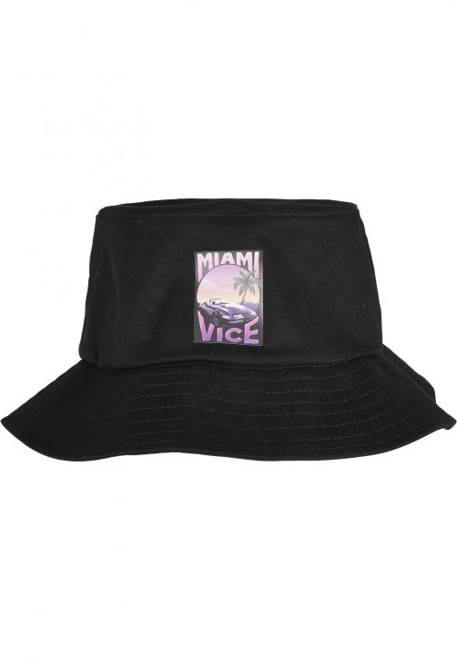 Miami Vice Print Bucket Hat
