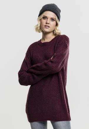 Ladies Basic Crew Sweater