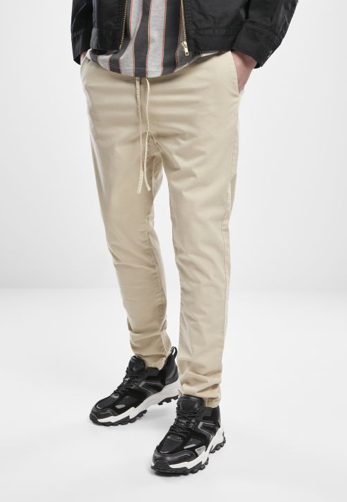 Tapered Cotton Jogger Pants