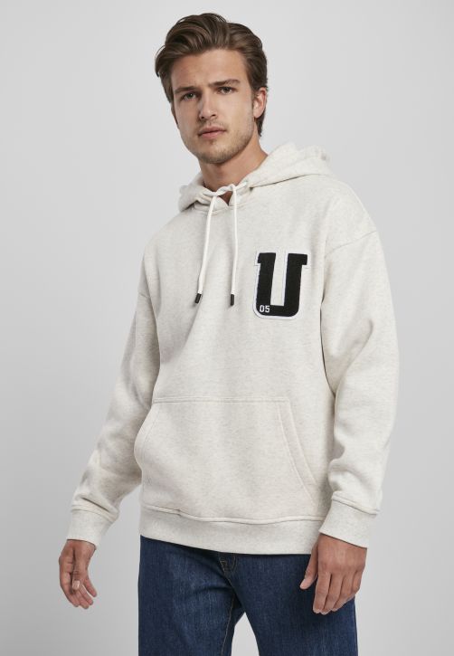 Oversized Frottee Patch Hoody