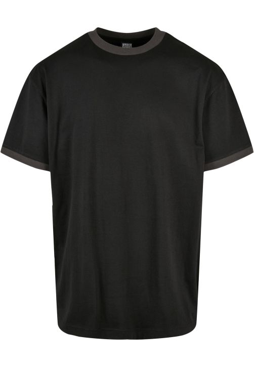 Visita lo Store di Urban ClassicsUrban Classics Maglia A Maniche Lunghe Oversize Distressed T-Shirt Uomo 