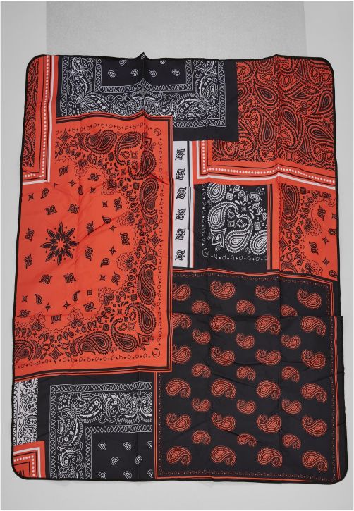 Bandana Patchwork Print Blanket