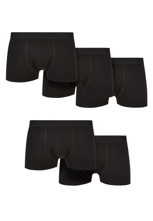 Solid Organic Cotton Boxer Shorts 5-Pack