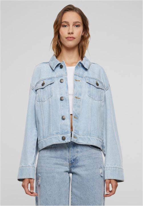 Ladies 80‘s Oversized Denim Jacket