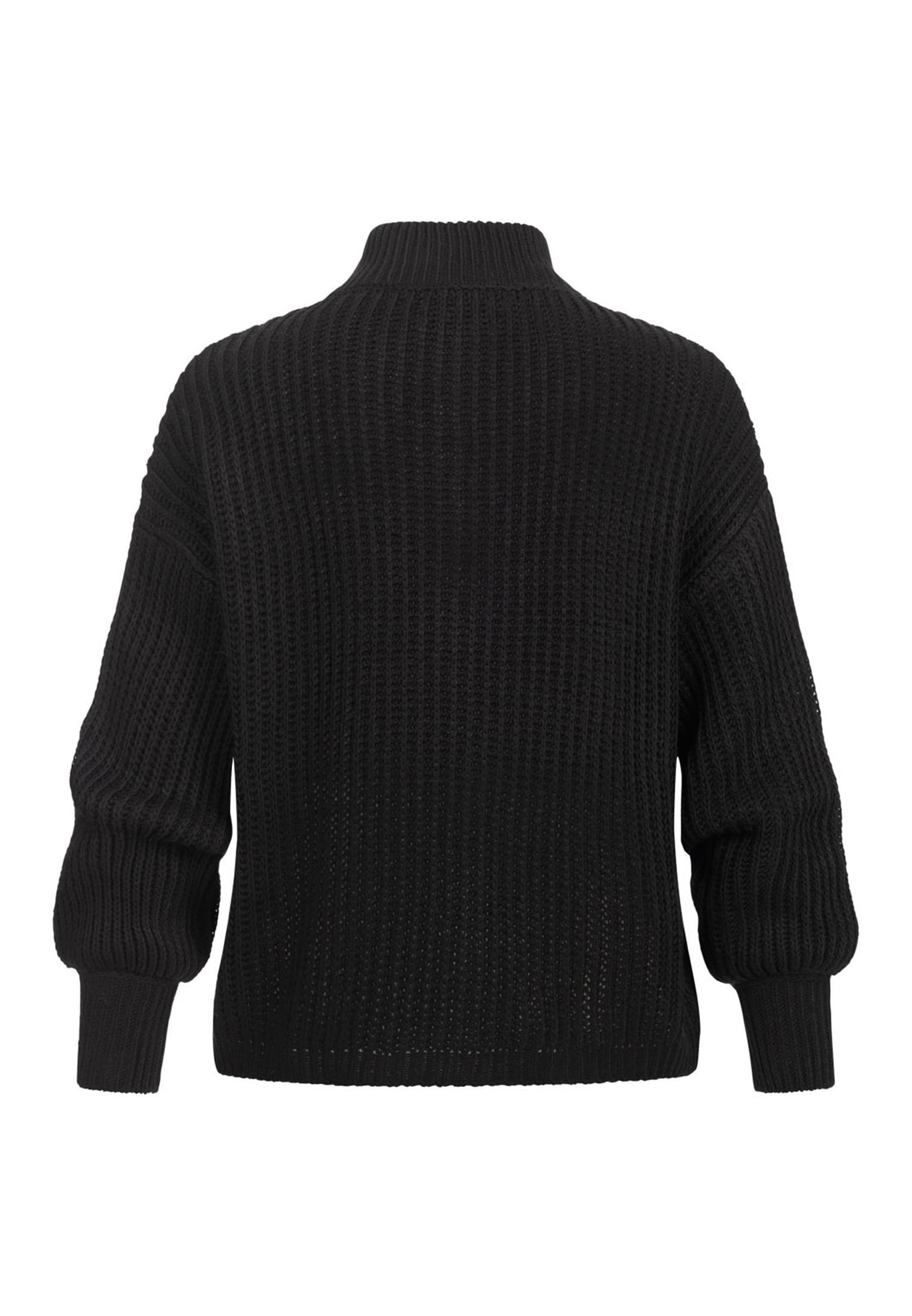 Cloud5ive Maglione mit Stehrollkragen und V-Ausschnitt