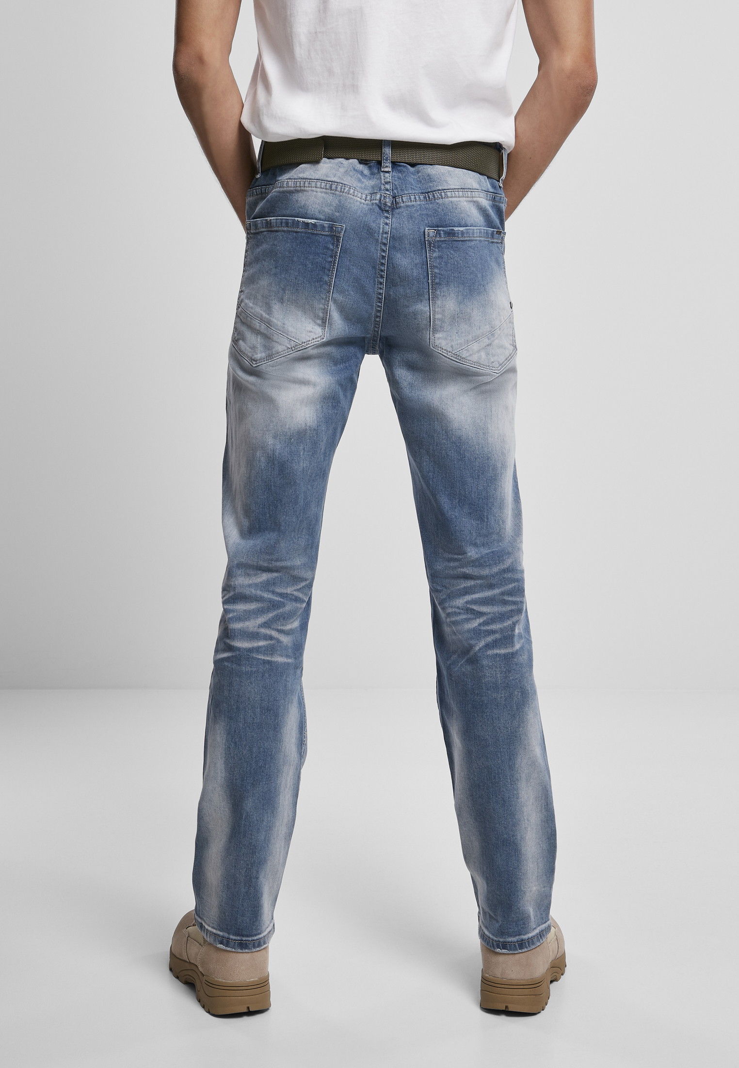 Will Washed Denim Jeans-BD1015