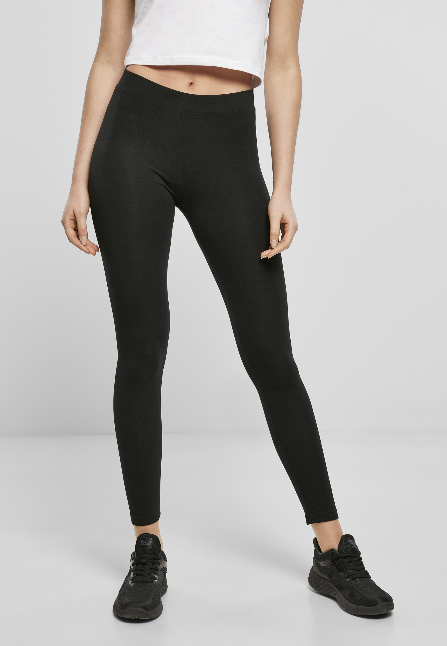 Ladies Stretch Jersey Leggings-BY099