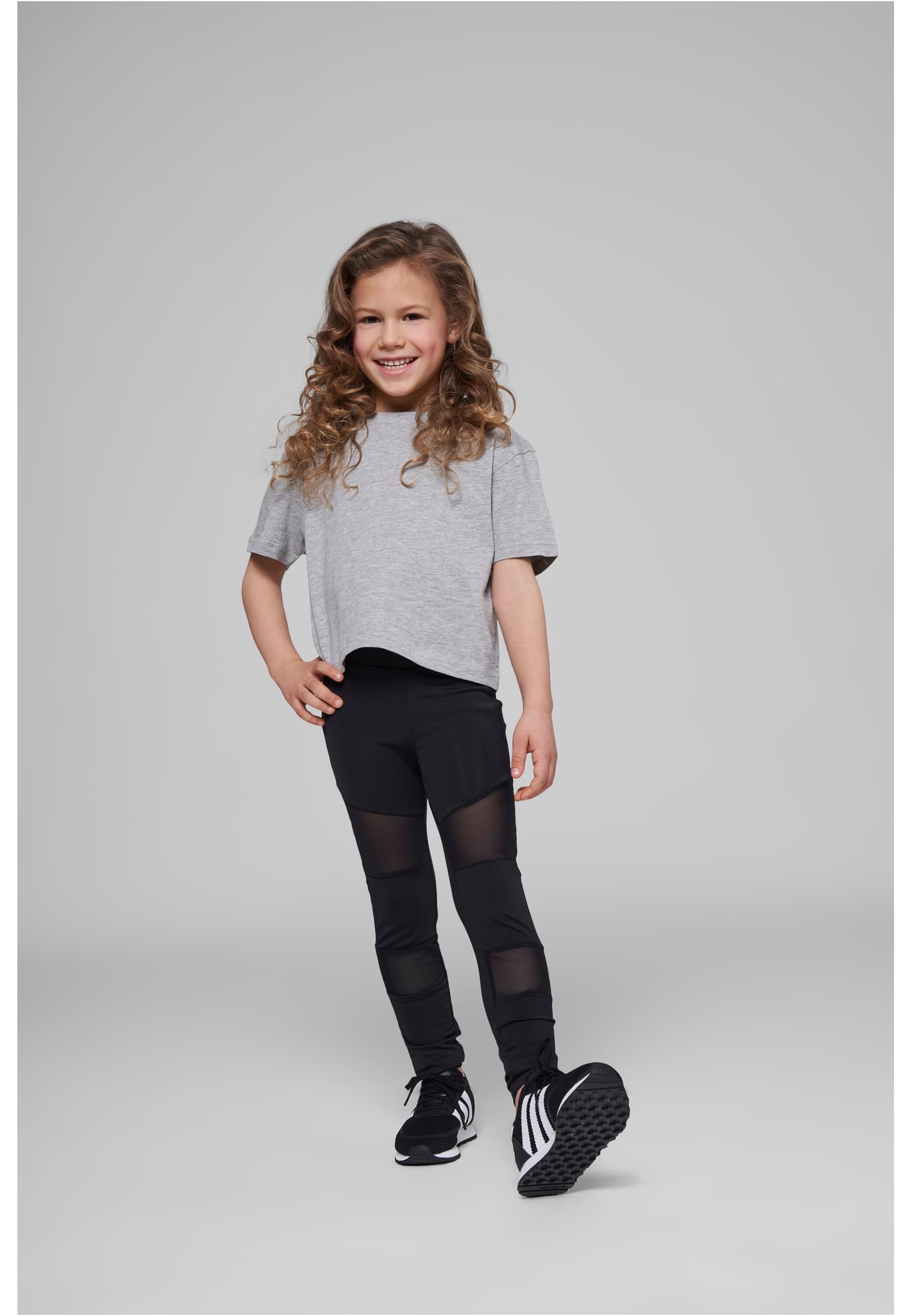 Girls Cropped Jersey Tee-BY114