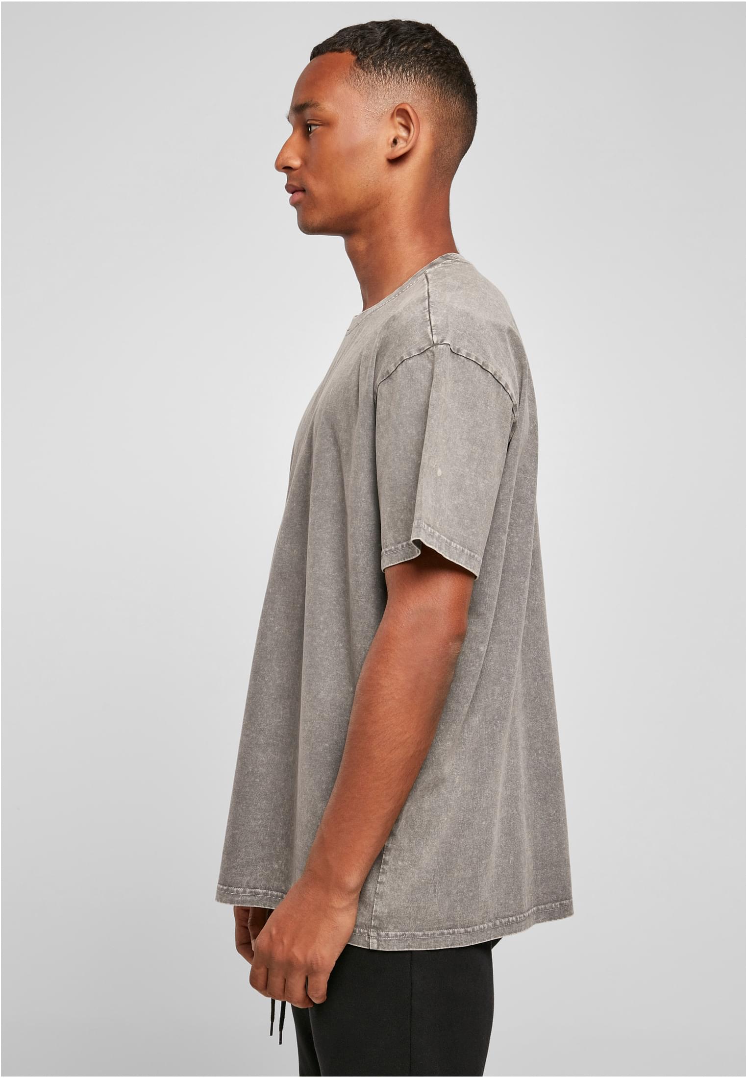 Acid Washed Heavy Oversized Tee-BY189