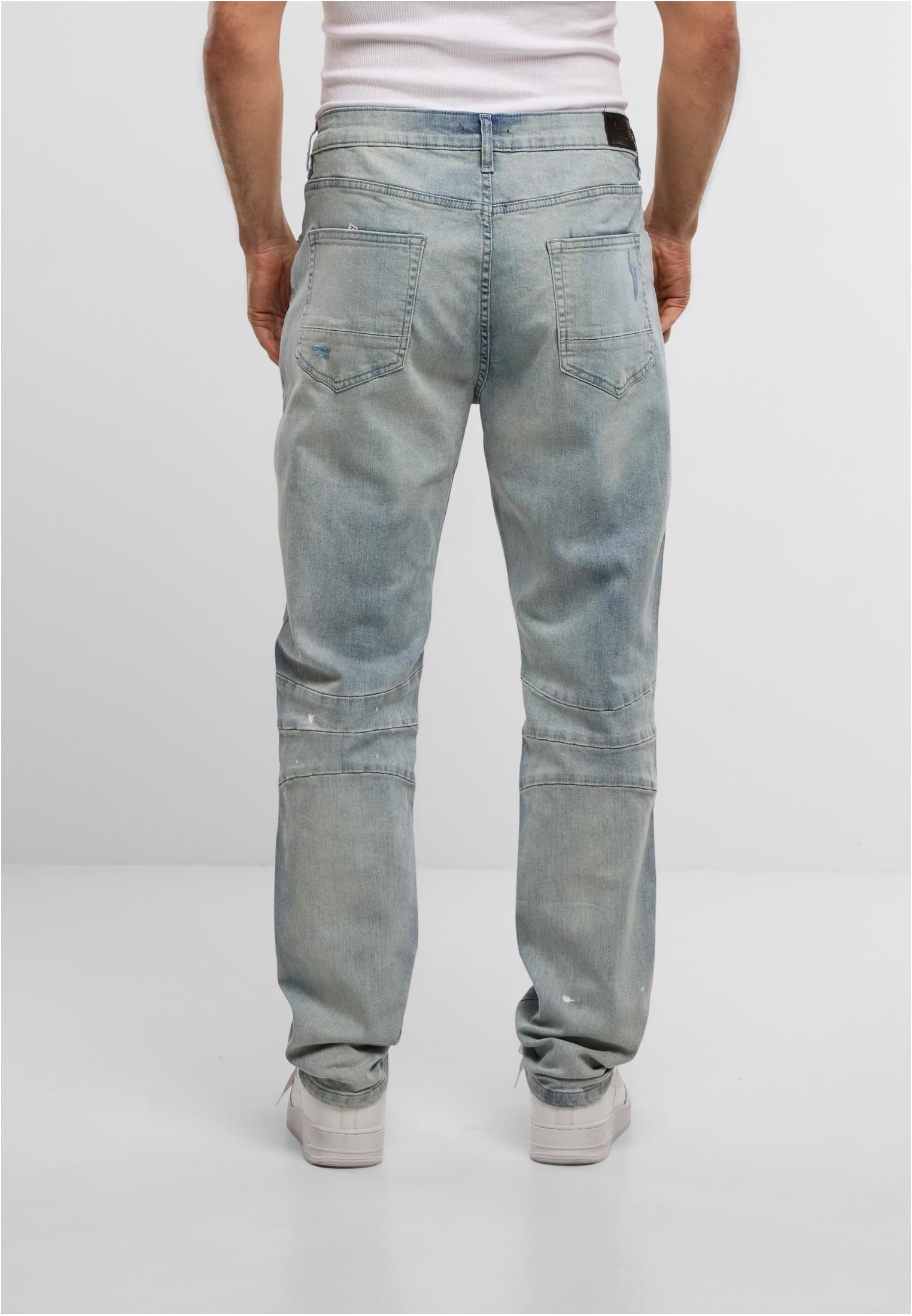CS Pantaloni C&S Paneled distressed