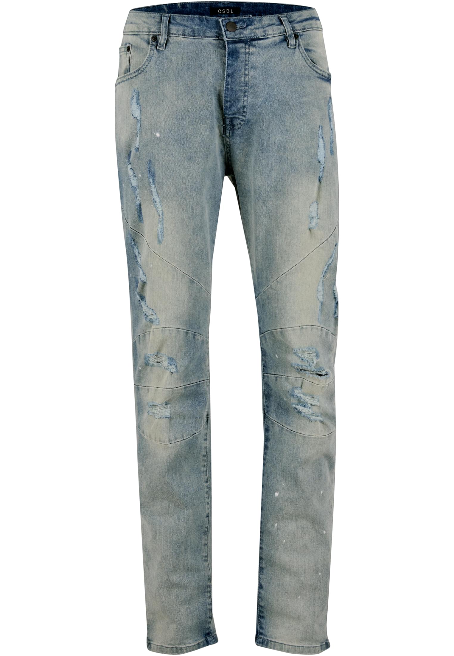 CS Pantaloni C&S Paneled distressed