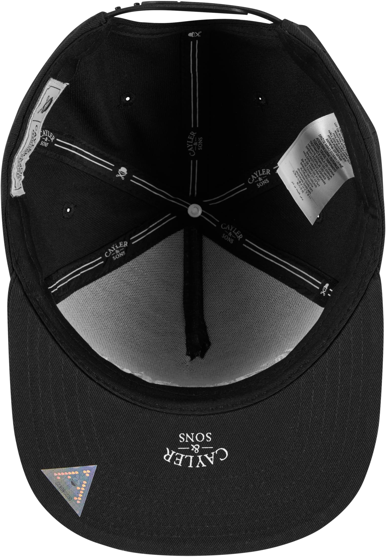 CS Cappello C&S Compton Plain Cap one size