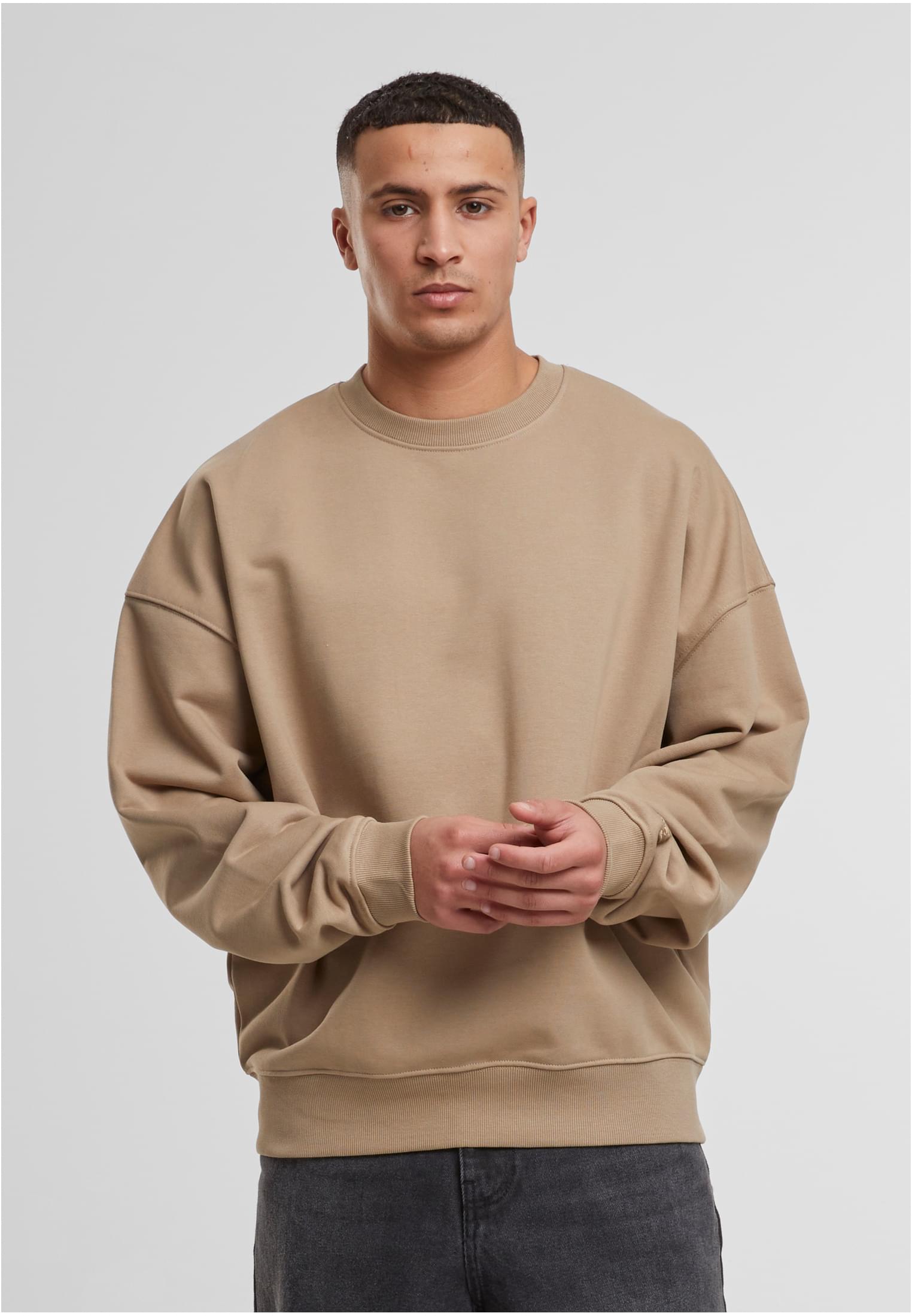DEF Maglione Basic Crewneck greige
