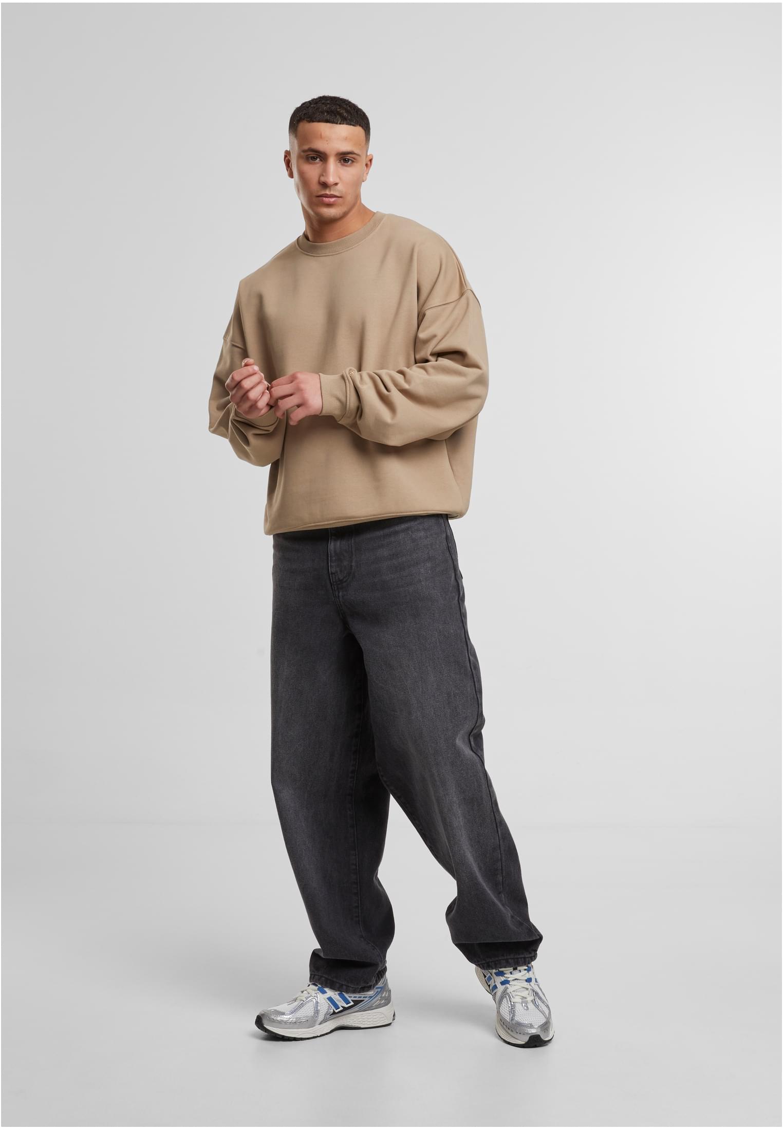 DEF Maglione Basic Crewneck greige