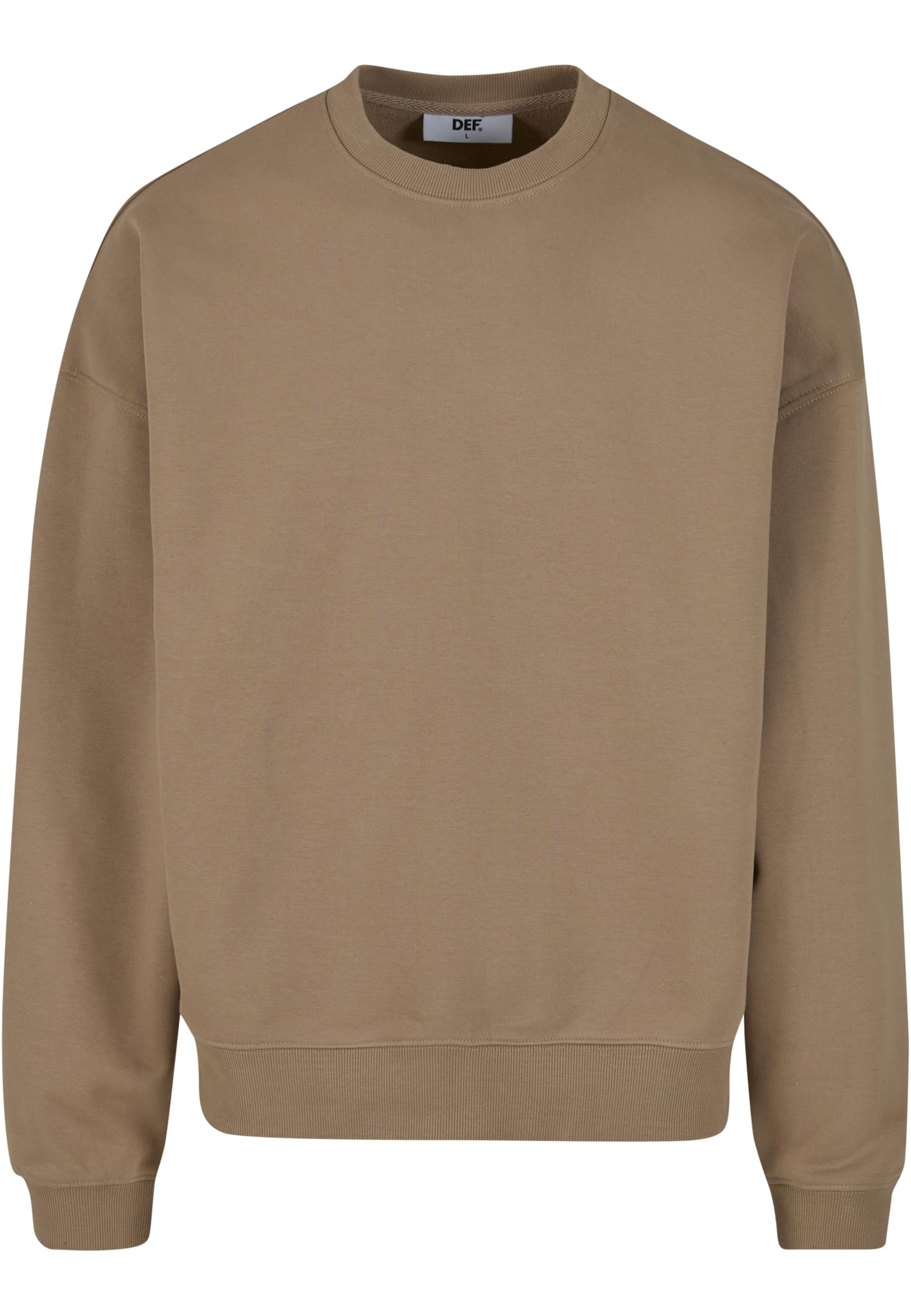 DEF Maglione Basic Crewneck greige