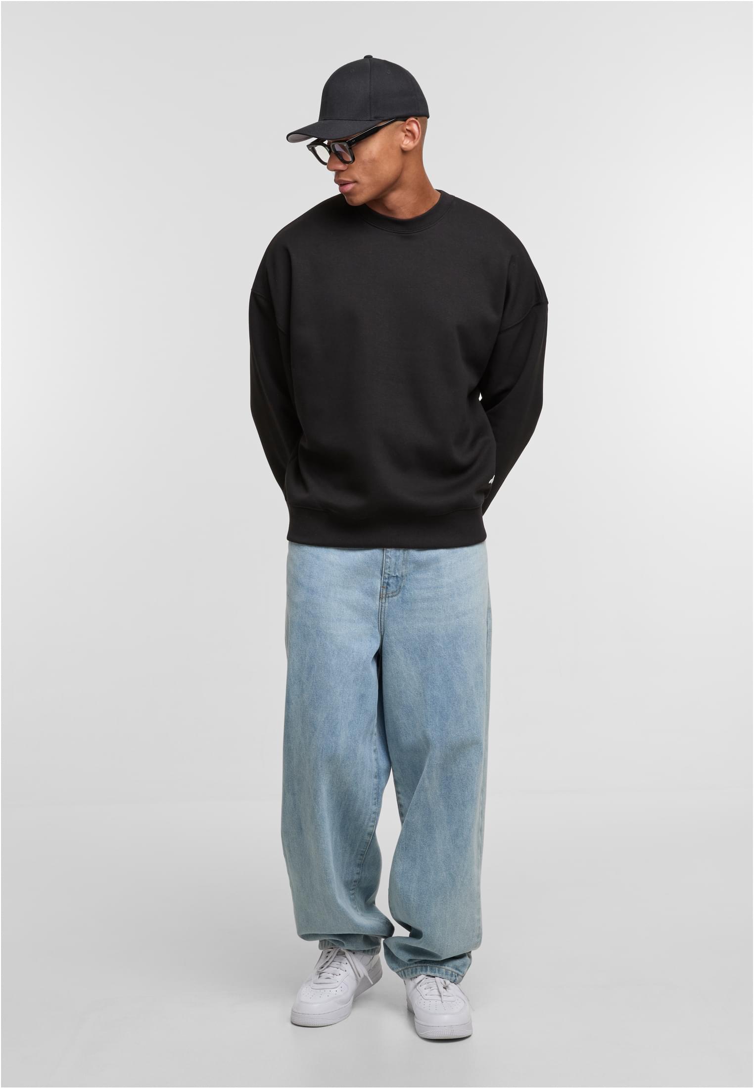 DEF Maglione CREW Oversize jetblack