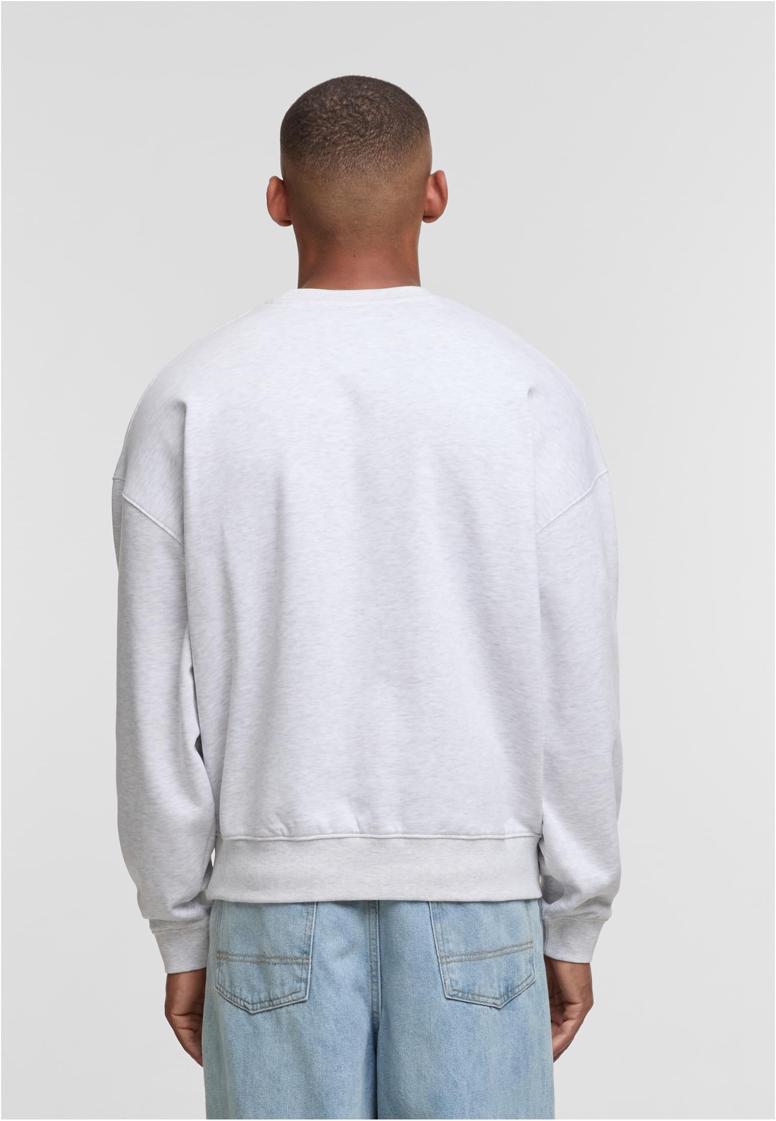 DEF Maglione CREW Oversize greymelange
