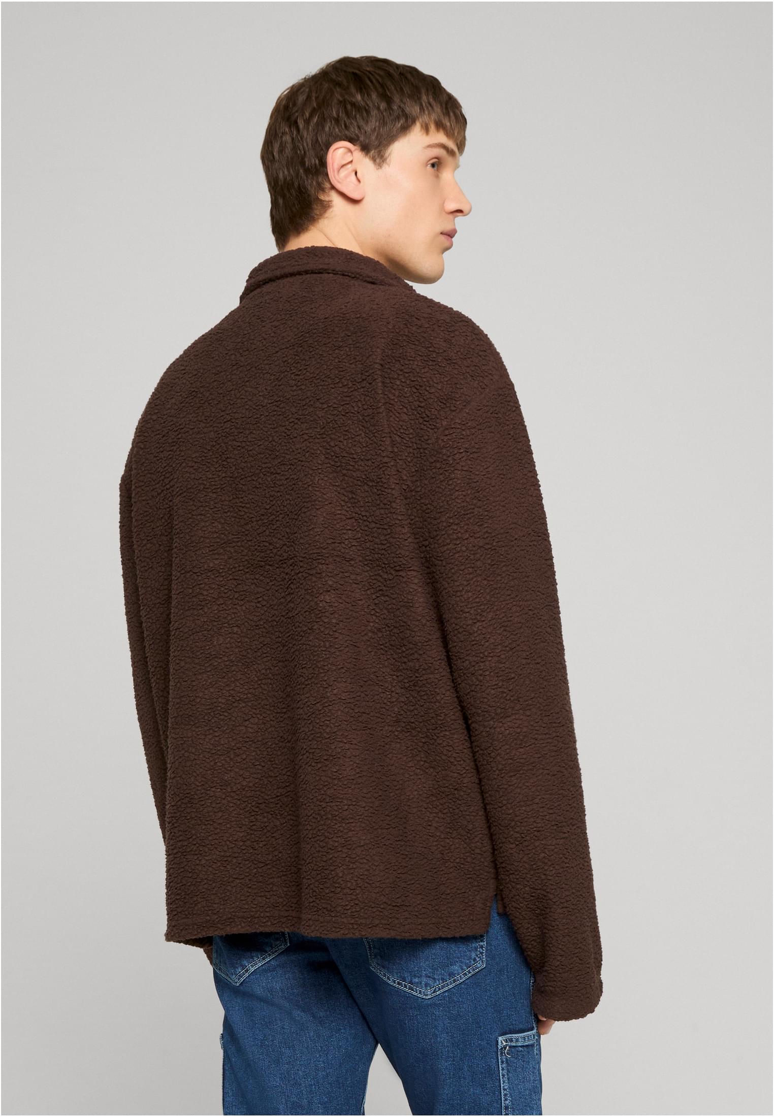 DEF Maglione TEDDY chocolatebrown