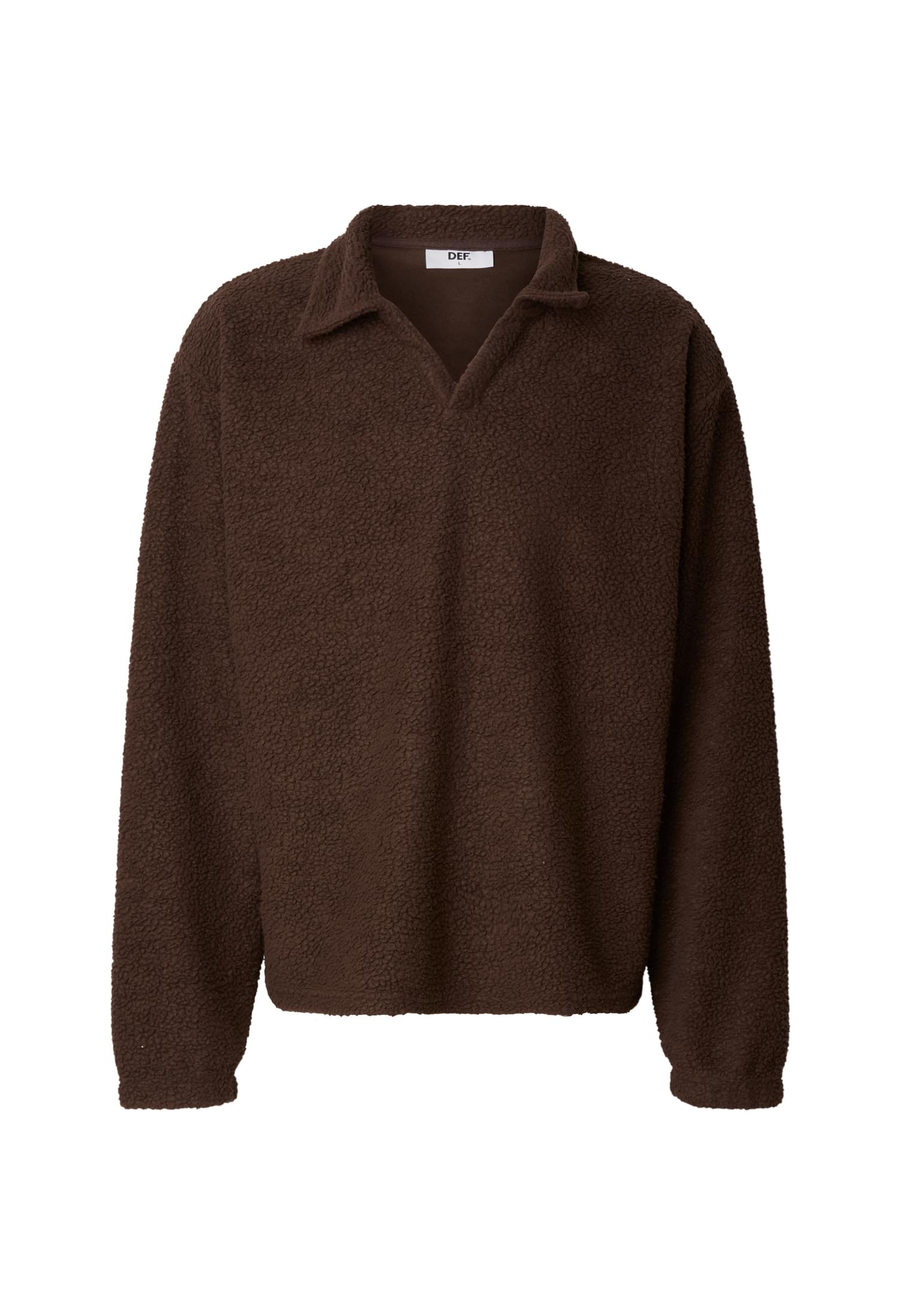 DEF Maglione TEDDY chocolatebrown