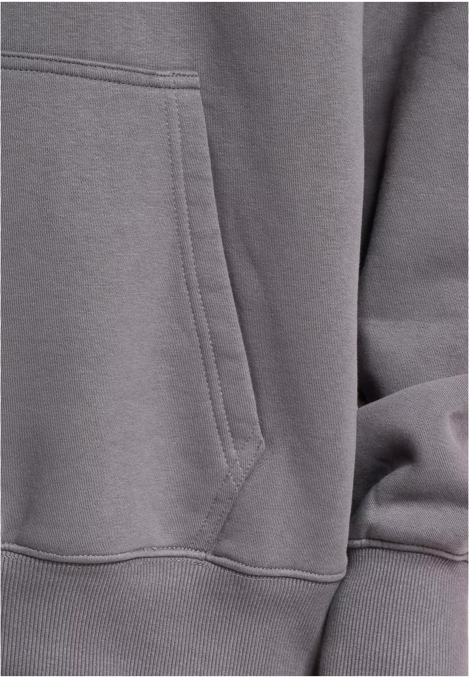 DEF Felpa con cappuccio Fly anthracite washed
