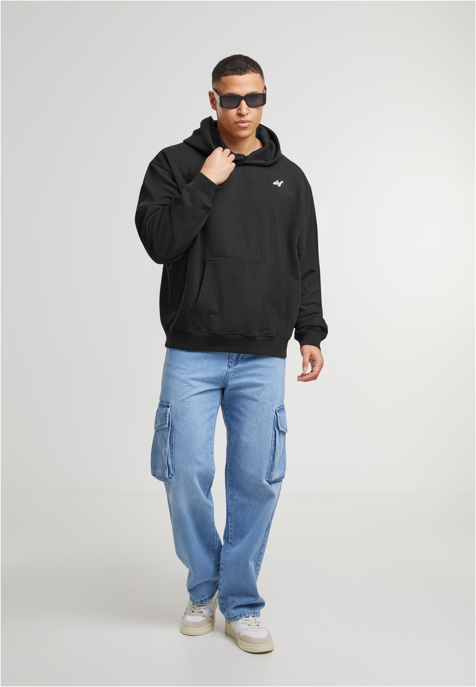 DEF Felpa con cappuccio Future Rich washed